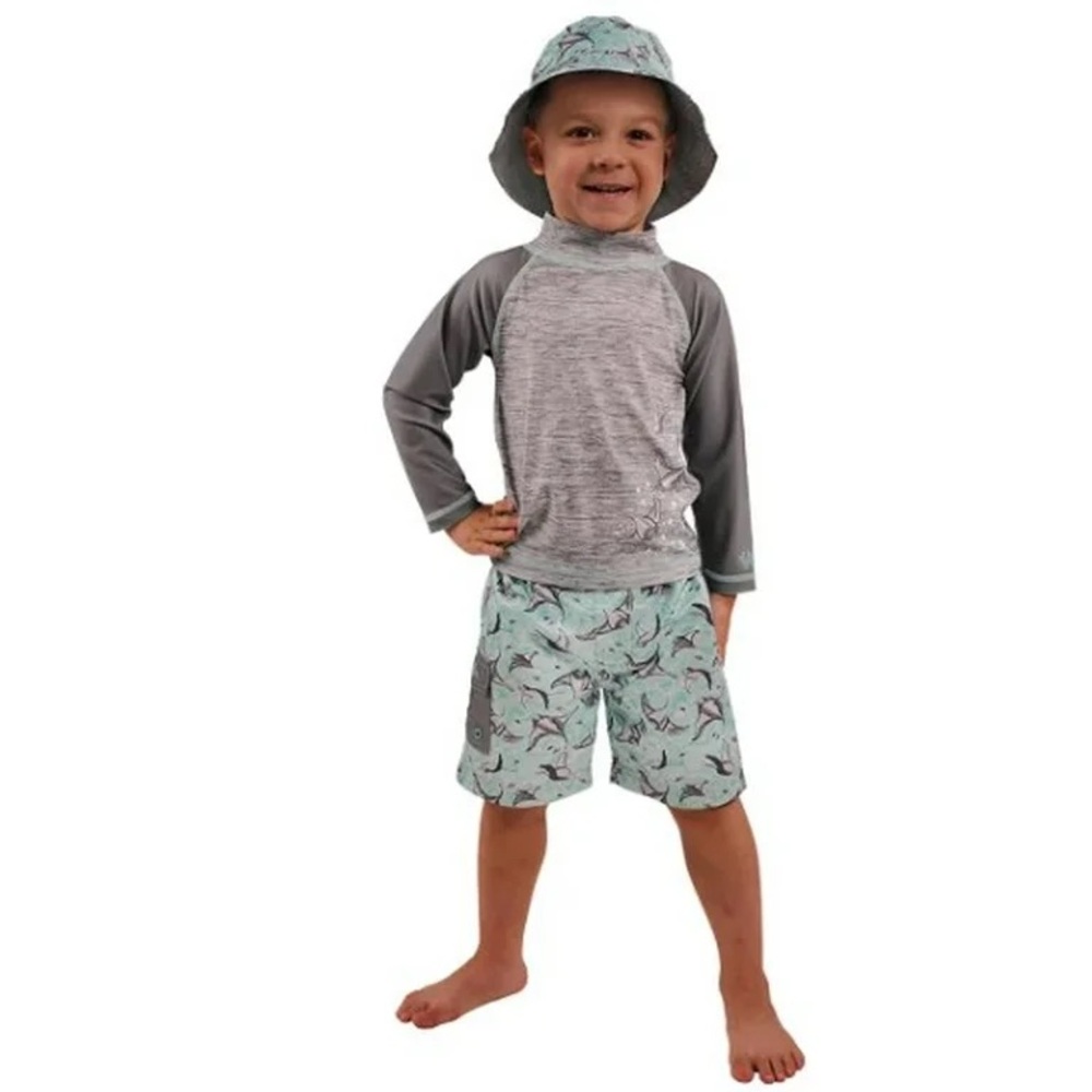 UV SKINZ Boys 3 Piece Sun and Swim Set with UPF 50+ Sun Protection